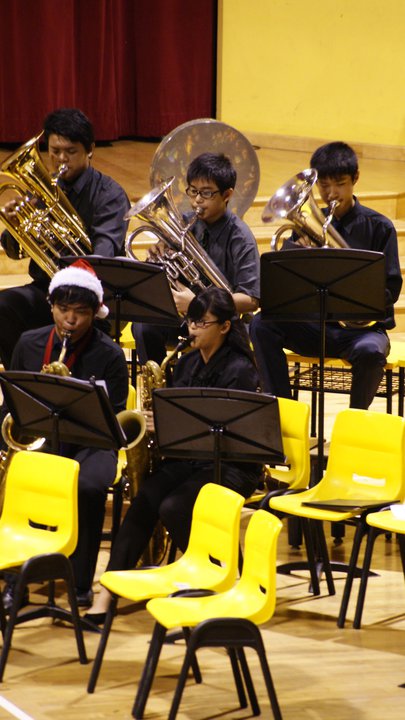 I playing Euphonium I playing Euphonium